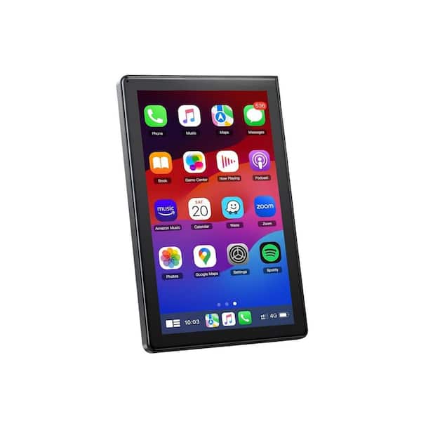 Wireless Carplay Android Auto Screen Magnetic Holder OTA Portrait and Landscape GPS Navigation Bluetooth Voice Control
