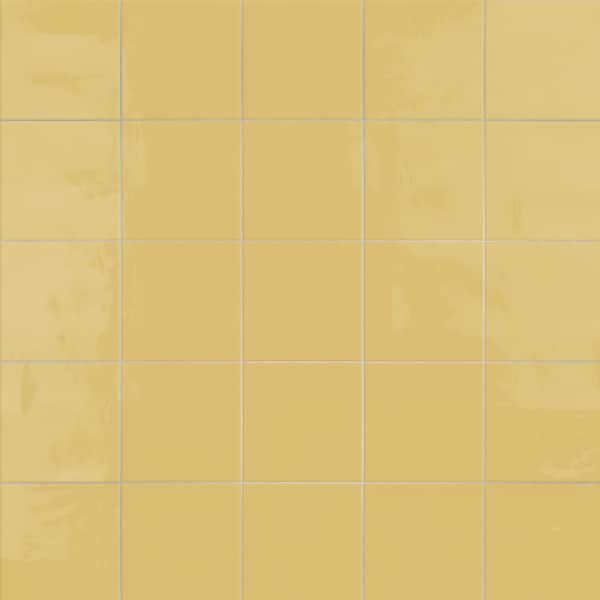 Monocolor Special Limon 7-7/8 in. x 7-7/8 in. Ceramic Floor and Wall Tile (11.25 sq. ft. /Case)