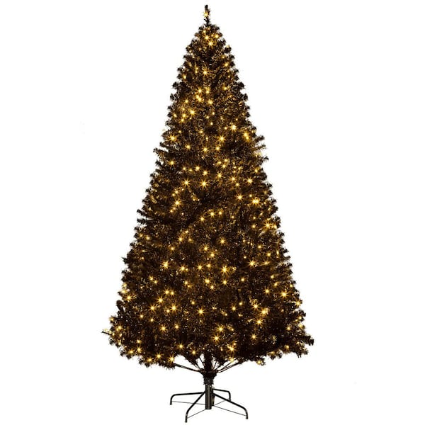 7.5 ft. PreLit Artificial Christmas Tree Xmas Tree with 500 Warm White LED Lights and 1346 Branch Tips
