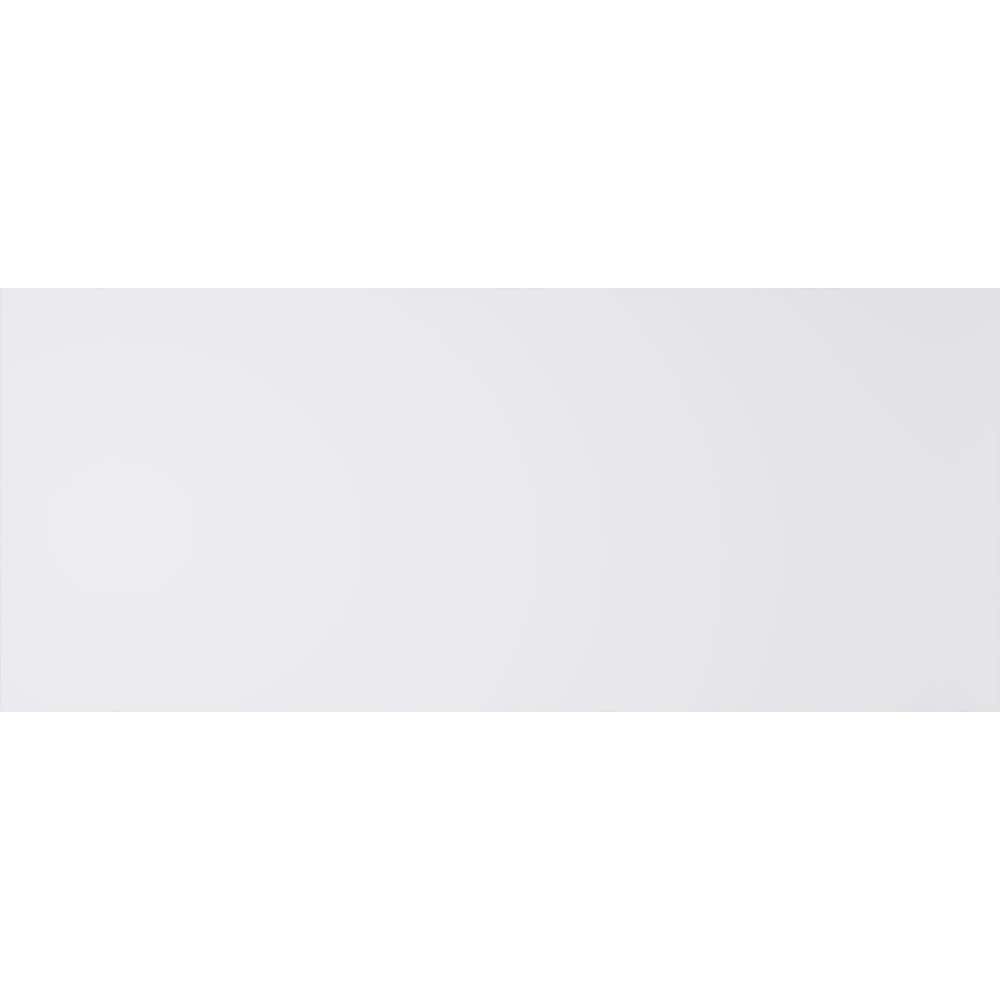 40" x 94.5" White PVC Slat Wall Wainscot Paneling Kit