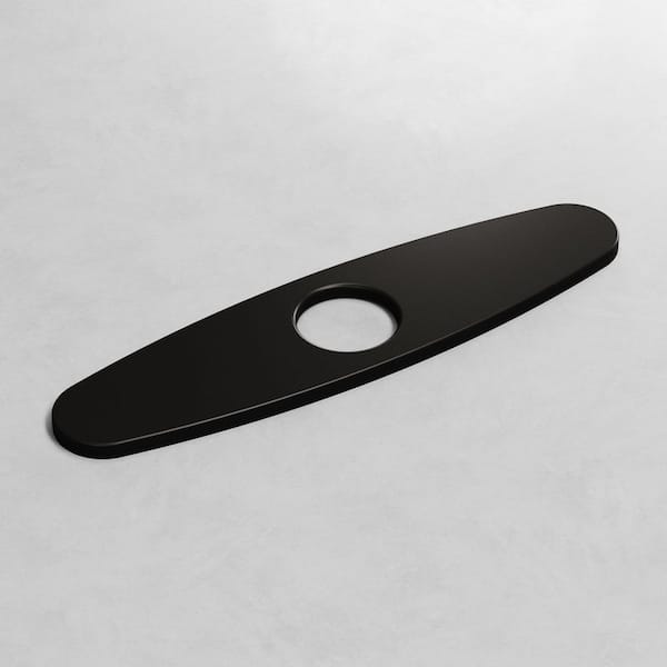 VIGO 10 in. Stainless Steel Kitchen Sink Faucet Hole Cover Deck