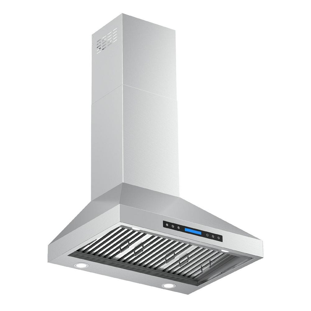 36 in. 900 CFM Convertible Wall Mount Downdraft in Stainless Steel with 4-Lights, Touch Control LCD and Remote price history on PriceWatchPro