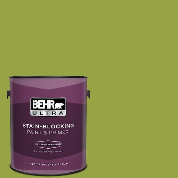 BEHR ULTRA 1 gal. #P360-6 Fresh Apple Extra Durable Eggshell Enamel Interior Paint & Primer