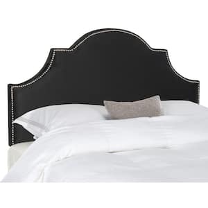 Hallmar Black King Upholstered Headboard