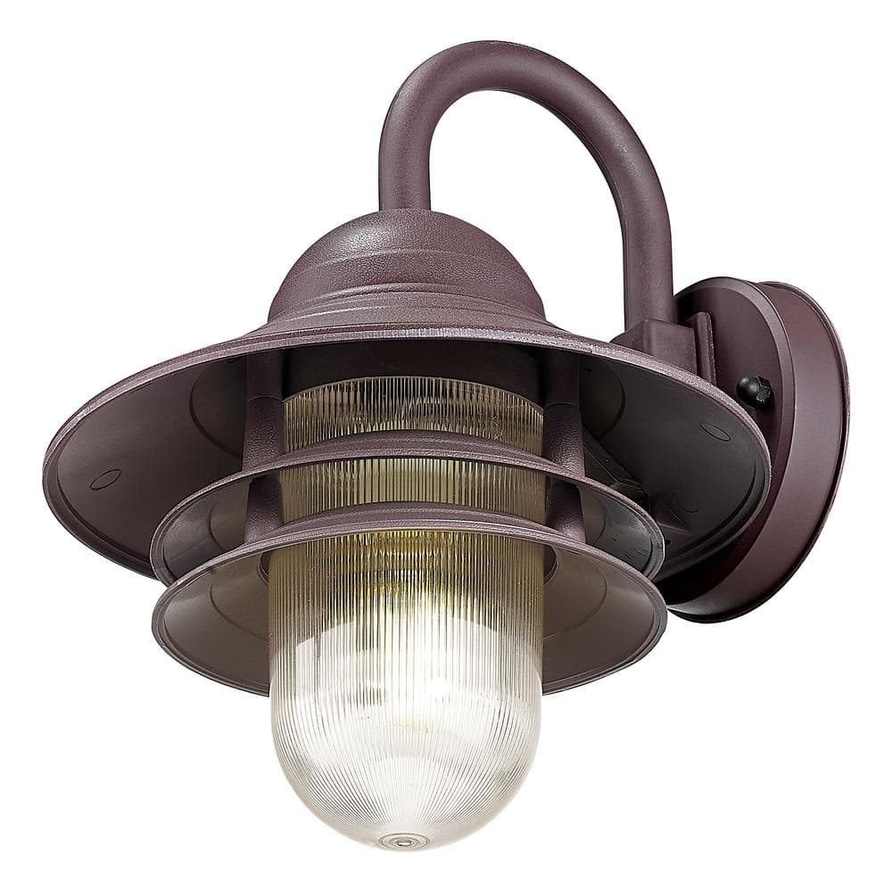 Architectural Bronze 13" Dimmable Outdoor Wall Sconce