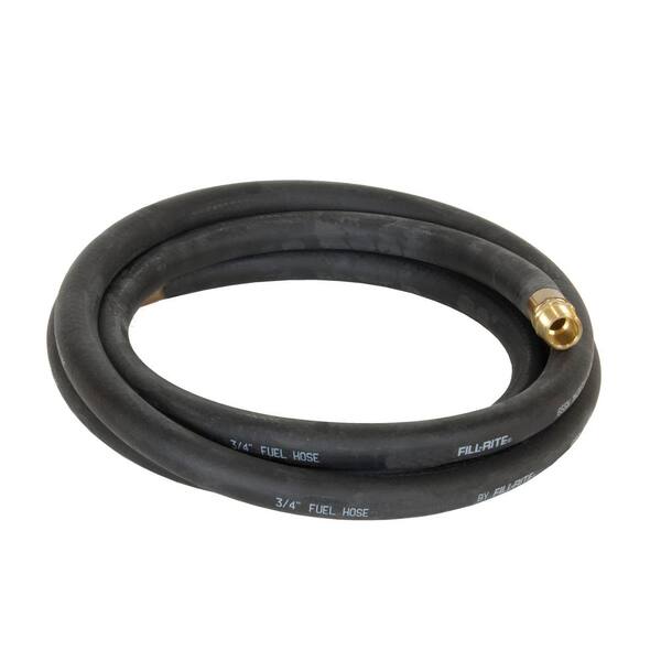 Farmer Bob's Fuel Transfer Hose – 3/4" X 12ft – For Gas, Diesel, Kerosene, Oil