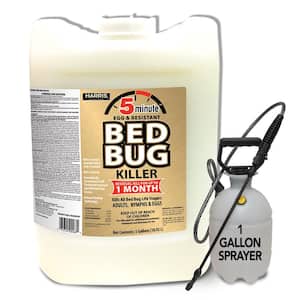 5 Gal. 5-Minute Egg Resistant Bed Bug Killer and 1 Gal. Tank Sprayer