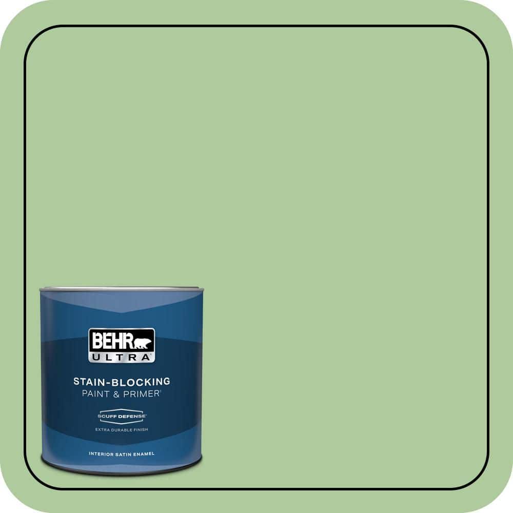 1 qt. #440D-4 Desert Cactus Extra Durable Satin Enamel Interior Paint & Primer price history on PriceWatchPro