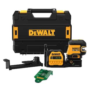 angst Anoniem storting DEWALT 20V Max Cordless Green Cross-Line Laser Level (Tool Only)  DCLE34520GB - The Home Depot