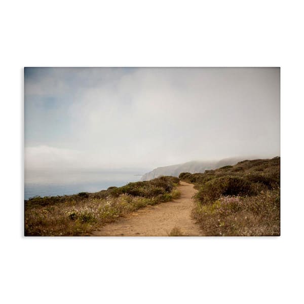 Stupell Industries Wild Coast Pathway by Crystal Lynn Collins Unframed Nature Graphic Art Print 16 in. x 24 in.