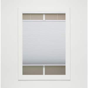 Cut-to-Width White Cordless Top Down Bottom Up Blackout Eco Polyester Cellular Shade 46.5 in. W x 48 in. L