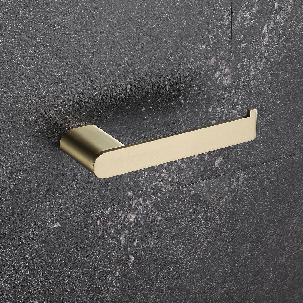 Brushed Gold 5-Piece Stainless Steel Bathroom Hardware Set