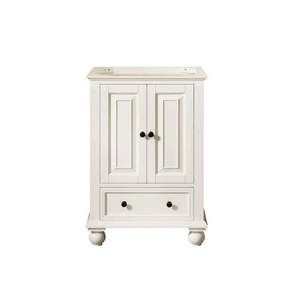Avanity Thompson 24 in. Bath Vanity Cabinet without Top in French White