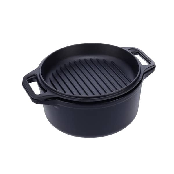 Victoria 2 qt. Sauce Pan Seasoned Cast Iron SAU-232 - The Home Depot