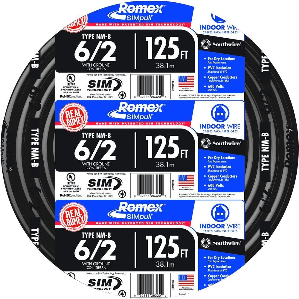 6/2 NM-B WG Copper Wire: Versatile Wiring Solution