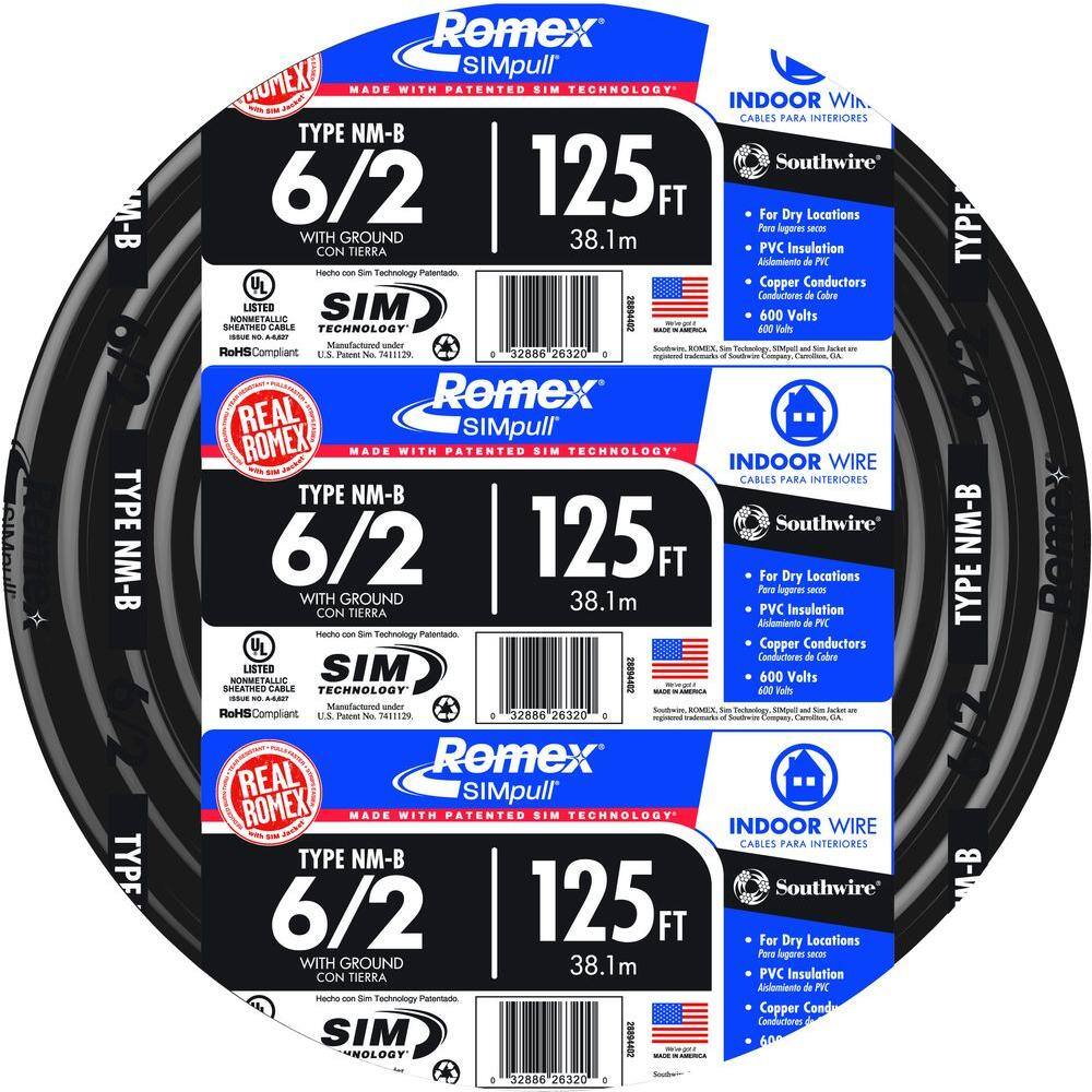 Home Depot 8 2 Romex