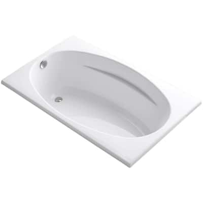 STERLING STORE+ 5 ft. Right-Hand Drain Rectangular Alcove Bathtub with Wall  Set and 12-Piece Accessory Set in White 71171720-0-12 - The Home Depot