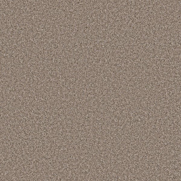 Home Decorators Collection 8 in. x 8 in. Texture Carpet Sample - Piece of Cake - Color Warm Sand