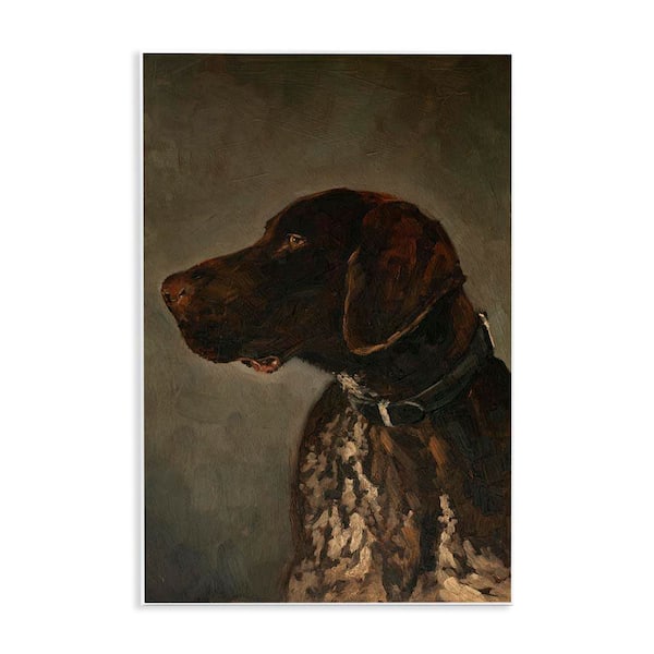 Traditional Pointer Dog Portrait by Marian Parsons Unframed Graphic Art Print Animal 10 in. x 15 in.