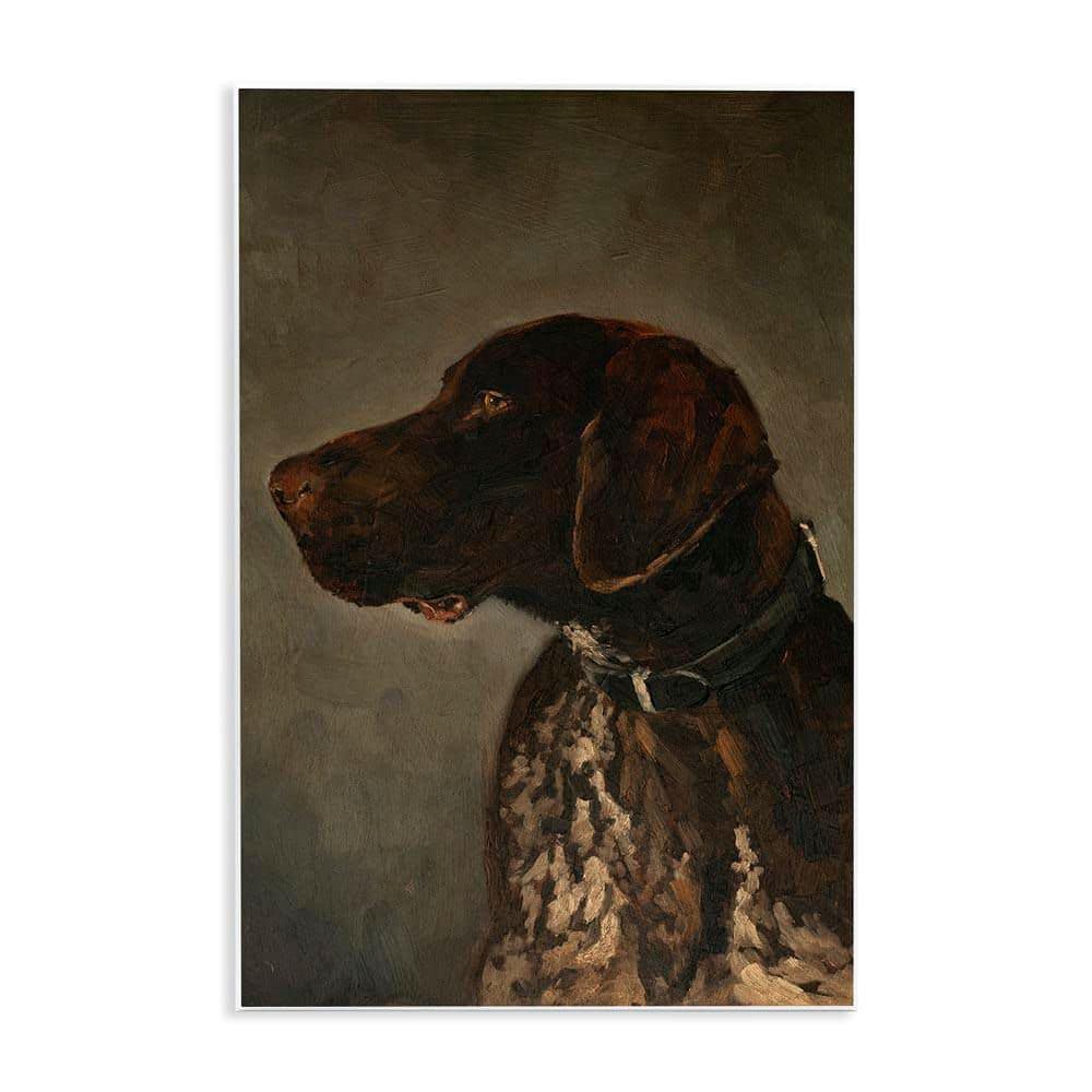 Traditional Pointer Dog Portrait by Marian Parsons Unframed Graphic Art Print Animal 19 in. x 13 in. price history on PriceWatchPro