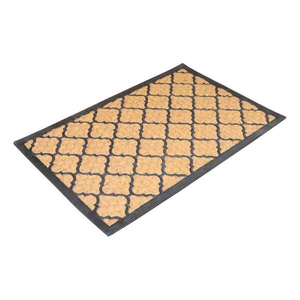 Rubber and Coir Molded Double Door Mat - 18 X 48 - On Sale - Bed Bath &  Beyond - 10338973