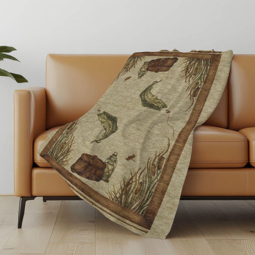 Premium Machine Washable ASB145 Khaki 50 in. x 70 in. Sherpa Throw Blanket price history on PriceWatchPro
