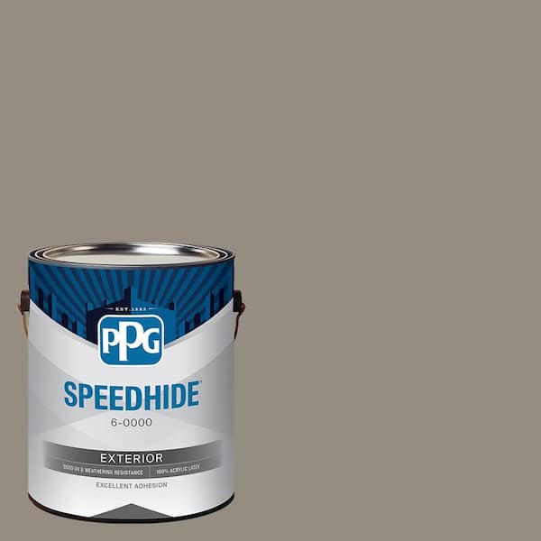 SPEEDHIDE 1 gal. Winter Feather PPG14-06 Satin Exterior Paint