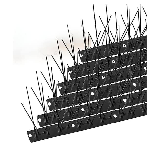 10 ft. Pre-Assembled Stainless Steel Bird Spikes for Pigeon Control