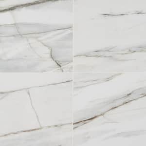 Saroshi Carpaccio 11.81 in. x 23.62 in. Matte Porcelain Floor and Wall Tile (15.5 sq. ft./Case)