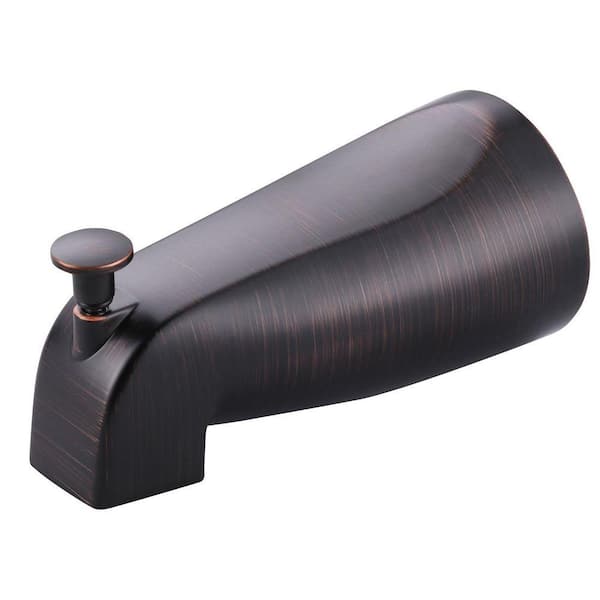 5.27 in. Tub Spout with Diverter 1/2 in. IPS in Oil Rubbed Bronze