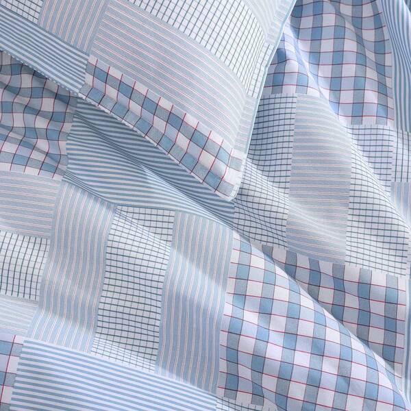 Tommy Hilfiger Hamptons Patchwork 3-Piece White/Blue Feather