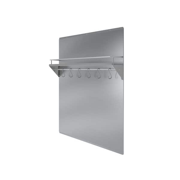 RMP6004 by Broan - 60-Inch Backsplash with shelves in Stainless Steel
