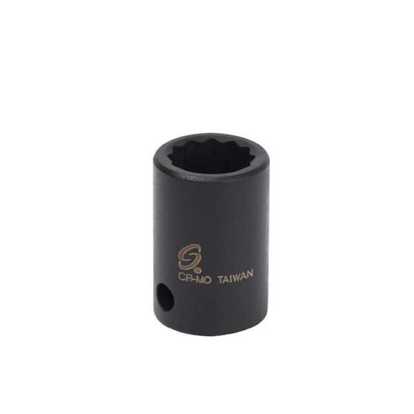 SUNEX TOOLS Socket 7/16 in. 3/8D Impact 12-Point