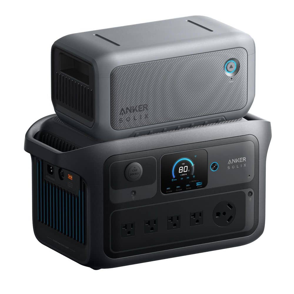 Anker SOLIX C2000X Gen 2 2,400-Watt/ 2-4kWh Portable Power Station
