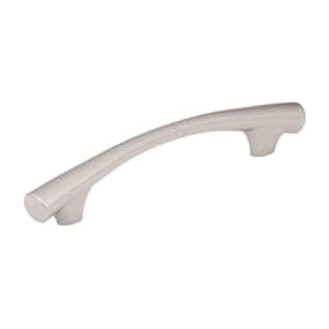 Newtown Collection 5 1/16 in. (128 mm) Brushed Nickel Modern Cabinet Arch Pull