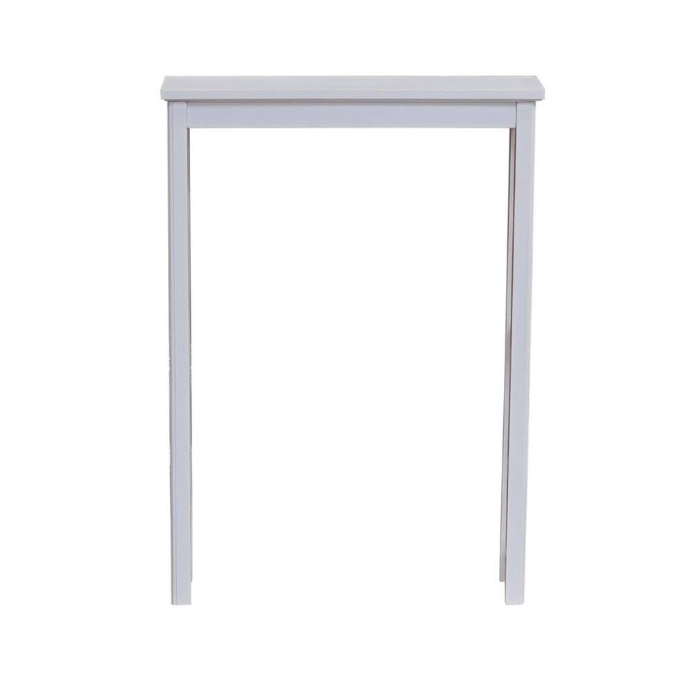 White Wood Over-the-Toilet Storage with Glass Doors