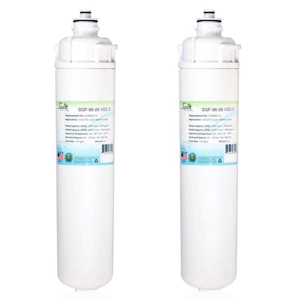 SGF-96-26 VOC-S Compatible Commercial Water Filter for EV9693-16, Made in USA (2 Pack).