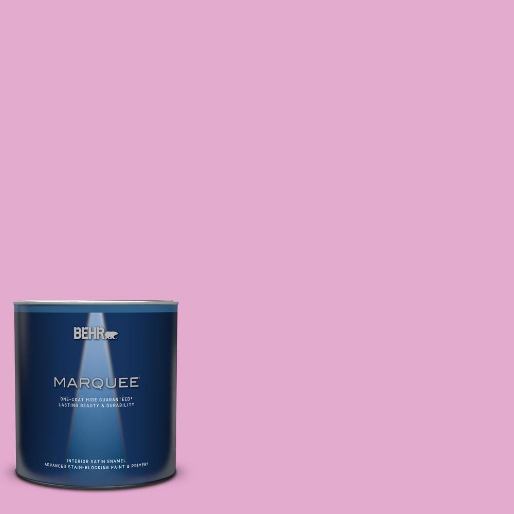 Reviews for BEHR MARQUEE 1 qt. 680A3 Pink Bliss Satin Enamel Interior