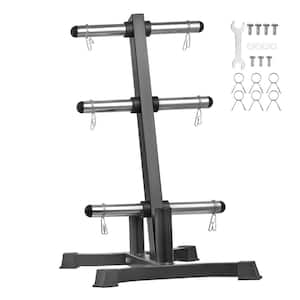 Weight Plate Rack, L Frame Weight Plate Tree for 2 in. Weight Plates, Standard Weight Plate Tree