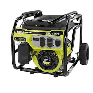 6500-Watt Gasoline Powered Portable Generator with CO Detect Shutdown Sensor
