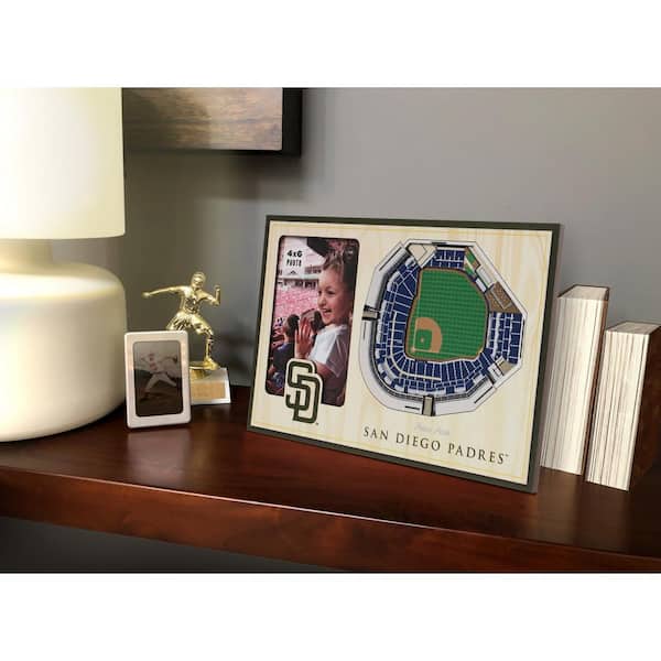 MLB San Diego Padres 3D StadiumView Picture Frame Multi-Colored- Petco Park