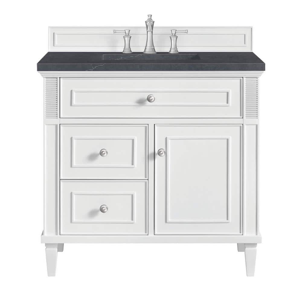 Lorelai 36" Bright White Plywood Single Vanity