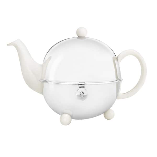 Bredemeijer 30 fl. oz. Spring White Cosy Teapot