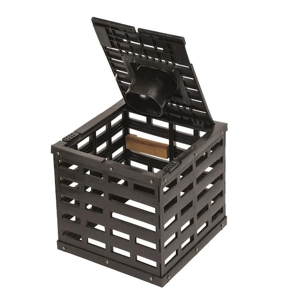 16 in. x 16 in. x 16 in. Plastic Crab Trap Crate 112588 - The Home