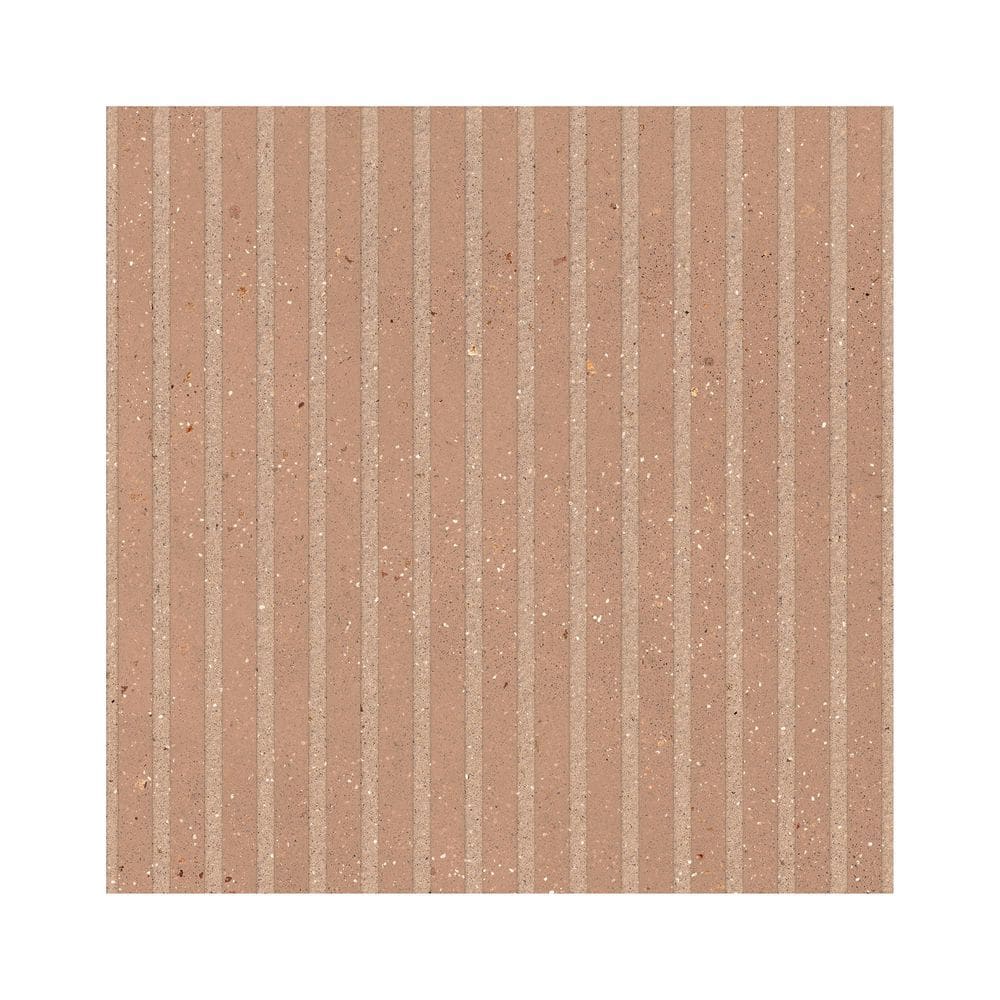 Italian Geology Deco Terracotta 6 in. x 6 in. Matte 3D Ribbed Porcelain Wall Tile Sample price history on PriceWatchPro