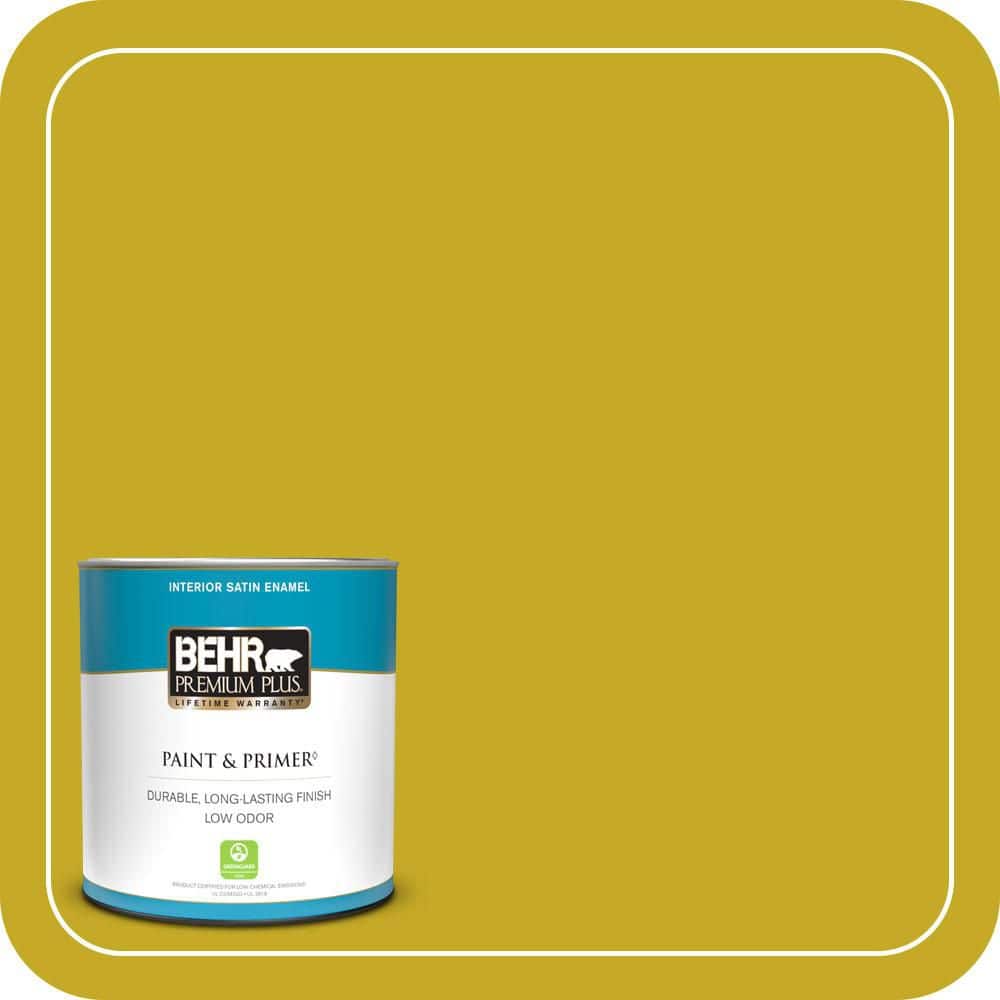 1 qt. #HDC-MD-03 Citronette Satin Enamel Low Odor Interior Paint & Primer price history on PriceWatchPro