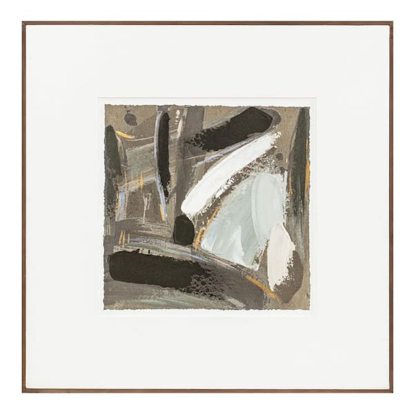 Sorien Abstract Harmony, 1-Piece, Framed Acrylic Art Print 32 in. x 32 in.
