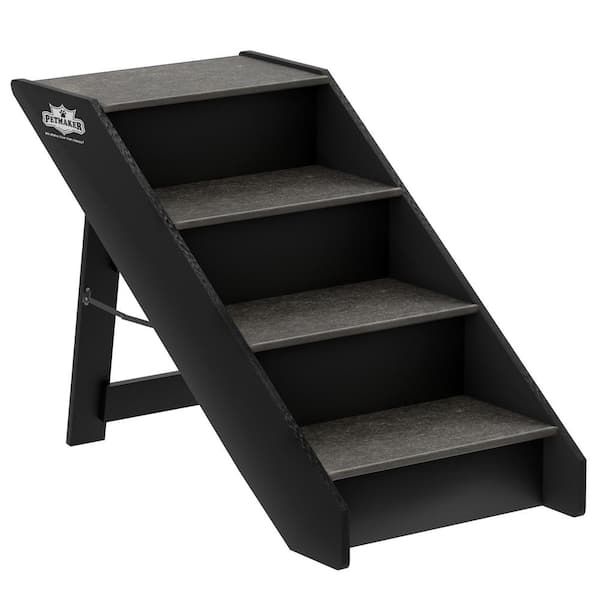 Collapsible store pet steps