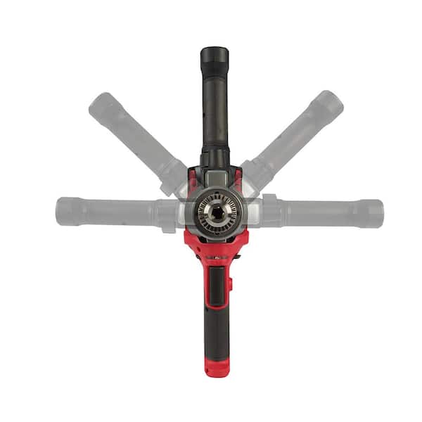Milwaukee - M18 FUEL 18V Lithium-Ion Brushless Cordless 1/2 in. Mud Mixer with M18 5.0 Ah Battery