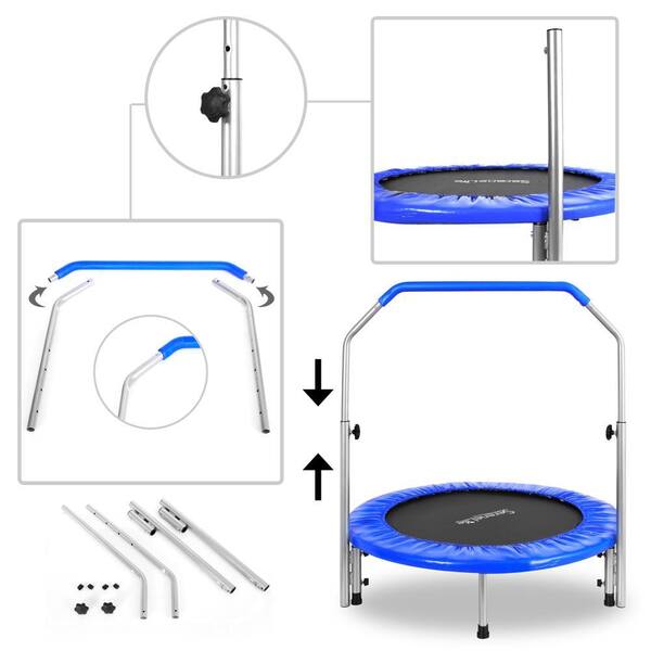 Details about   SereneLife Portable Trampoline 40 inch Mini Rebounder 
